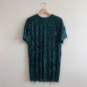 ZARA SEQUIN PARTY DRESS